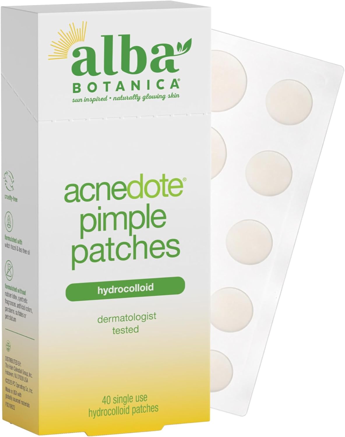 ALBA BOTANICA (Pack Of 4) Alba Botanica Patch Acnedote Pimple 40 Each