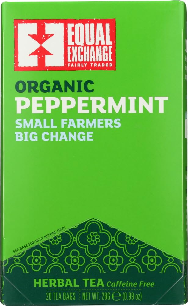 Equal Exchange Organic Peppermint Herbal Tea Bags 20 bag