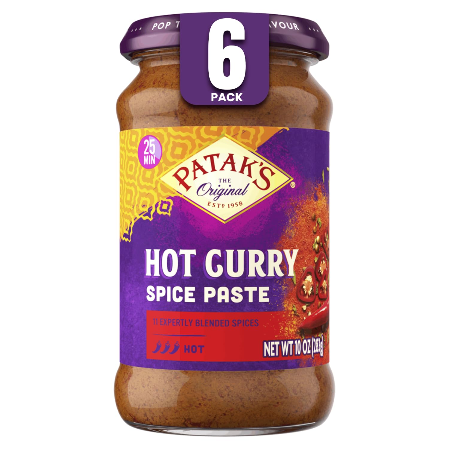 Patak's X-Hot Curry Paste Curry Paste