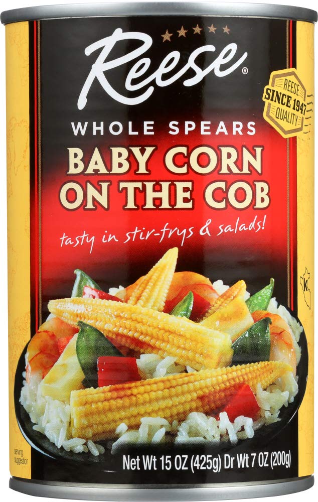 Reese Baby Corn Tin Canned Vegetable