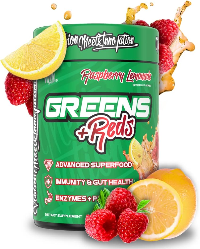 Vmi Sports Superfood Green Red Raspberry Lemonade