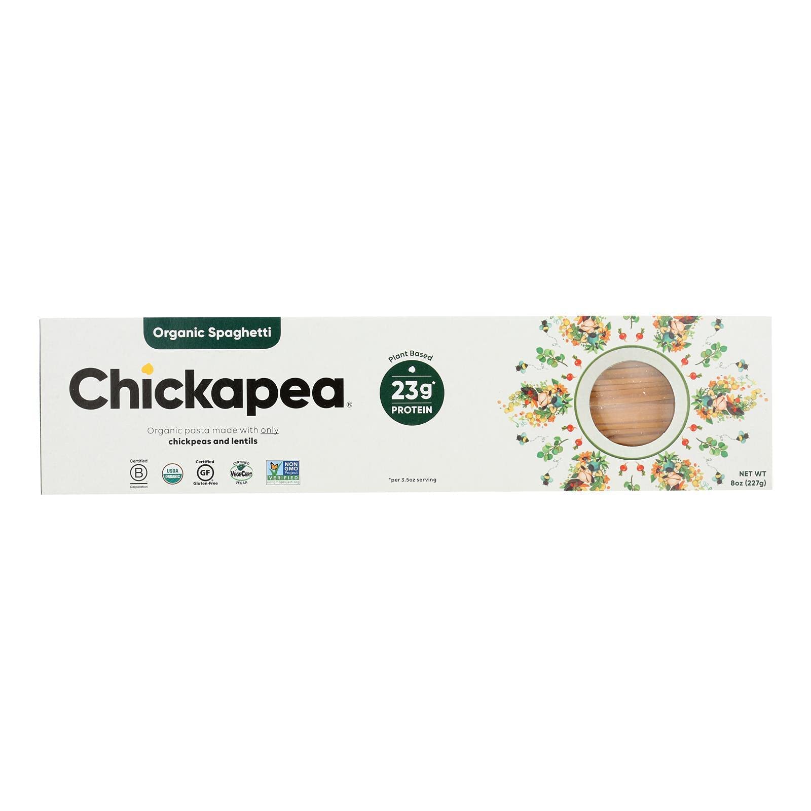 Chickapea Spaghetti Pasta Long Pasta Gluten Free