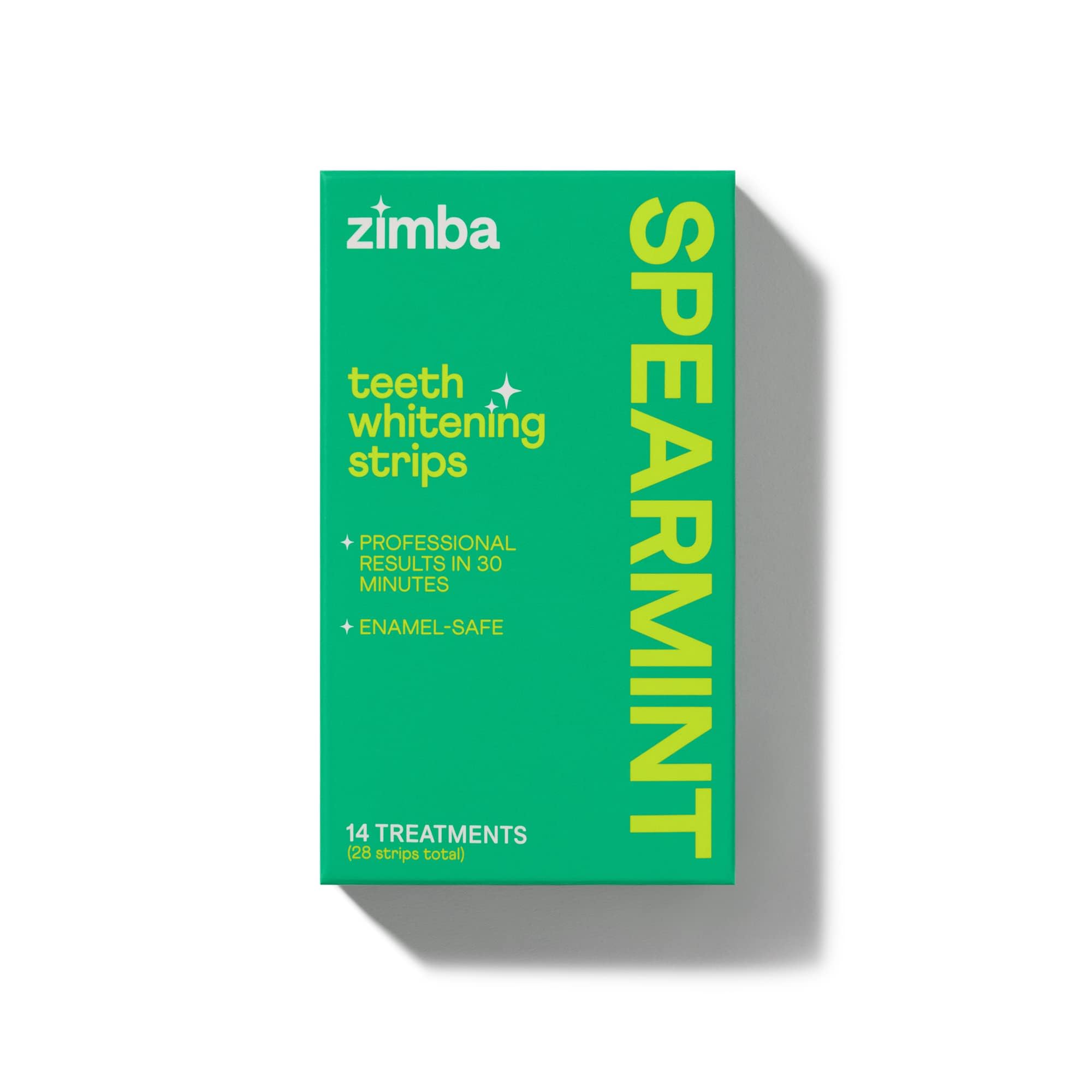 Zimba Teeth Whitening Strips Supermint