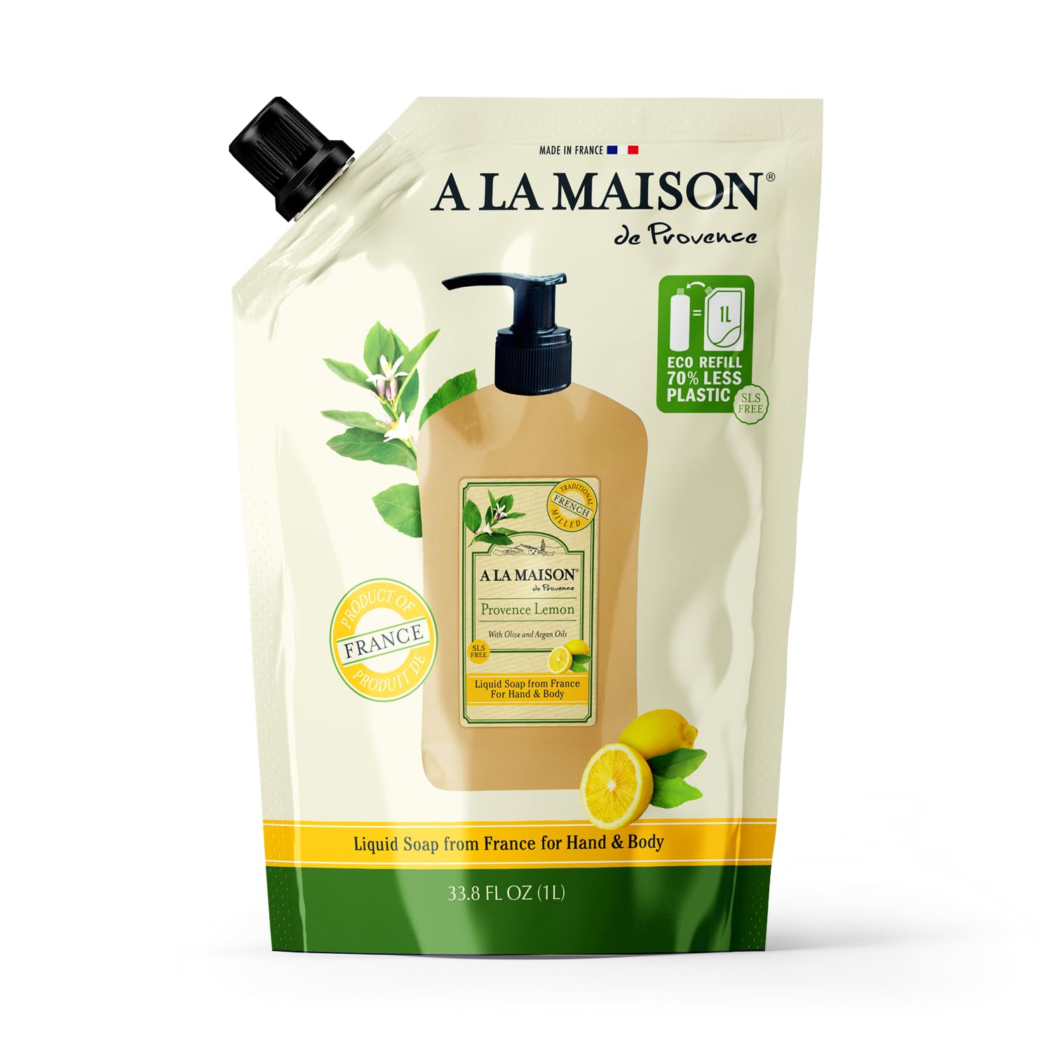 A LA MAISON (Pack Of 4) A La Maison Soap Liquid Lemon 33.8 Fl Oz
