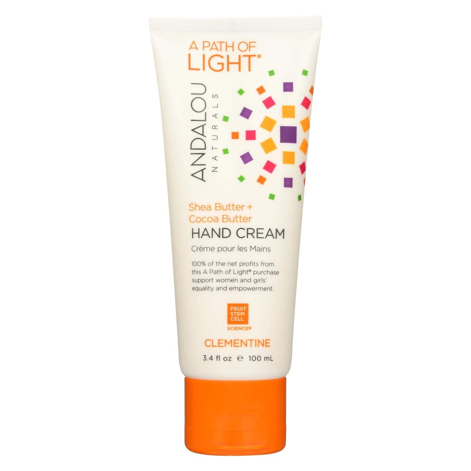 ANDALOU NATURAL (Pack Of 6) Andalou Naturals Hand Cream Clementine 3.4 Fl Oz