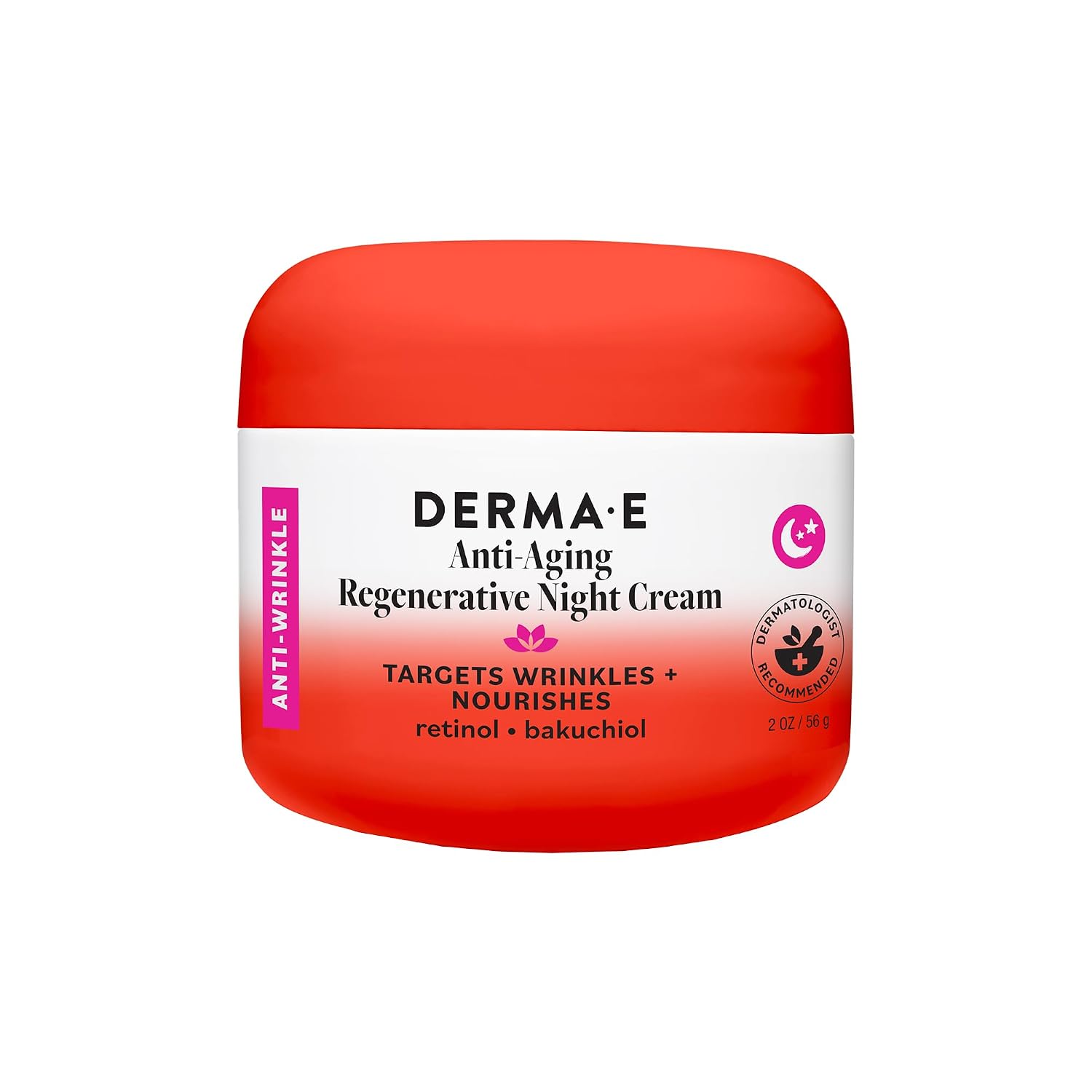 DERMA E (Pack Of 3) Derma E Cream Night Regenerative Antiaging 2 Oz