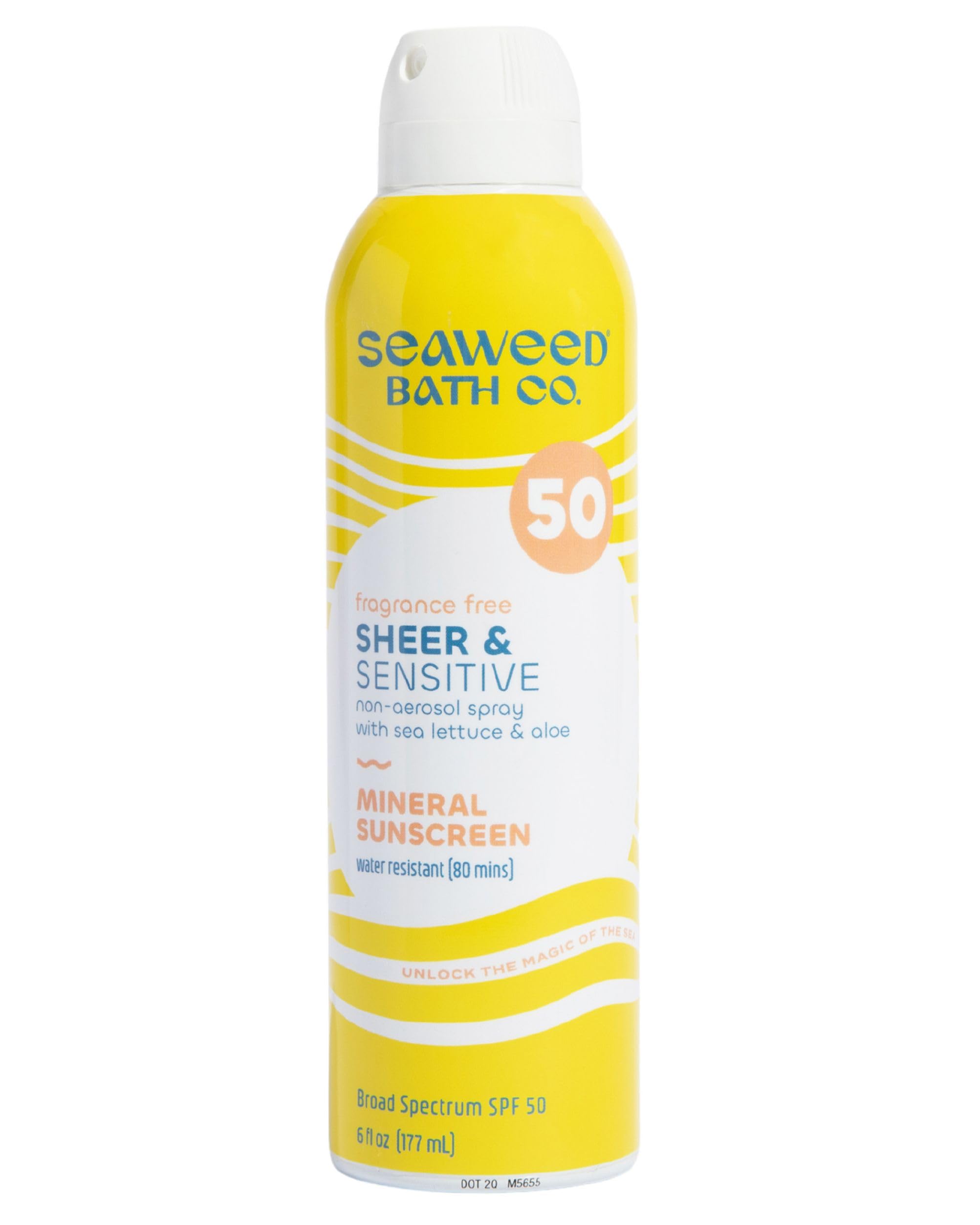 SEAWEED BATH CO (Pack Of 4) Seaweed Bath Company Spray SPF 50 MNRL Sensitive 6 Fl Oz