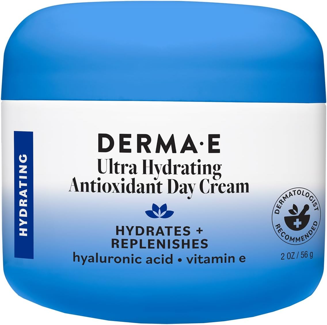 DERMA E (Pack Of 3) Derma E Skin Creme Hyaluronic Acid Day 2 Oz