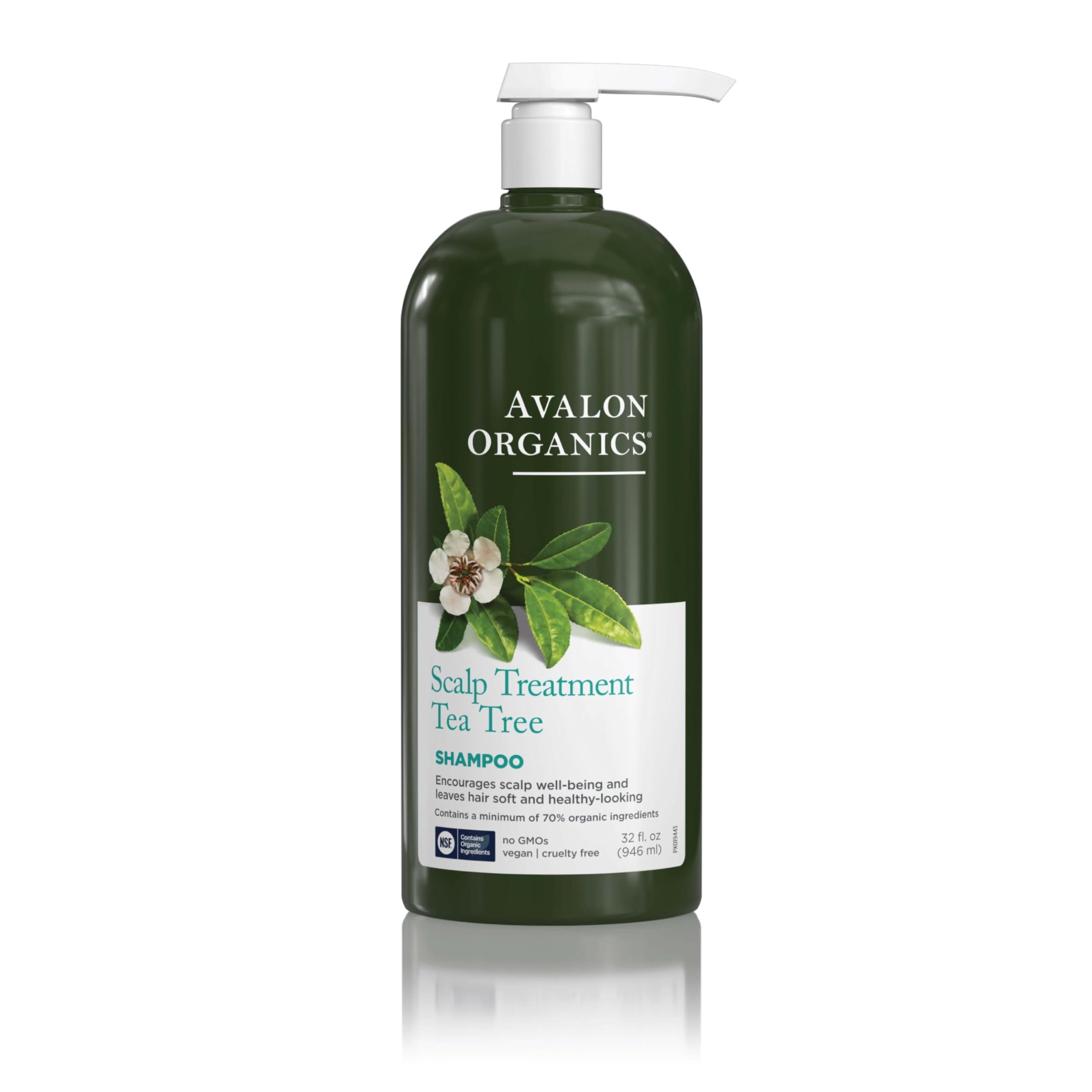 AVALON ORGANICS (Pack of 3) Avalon Organics Scalp Treatment Tea Tree Shampoo 32 Fl Oz