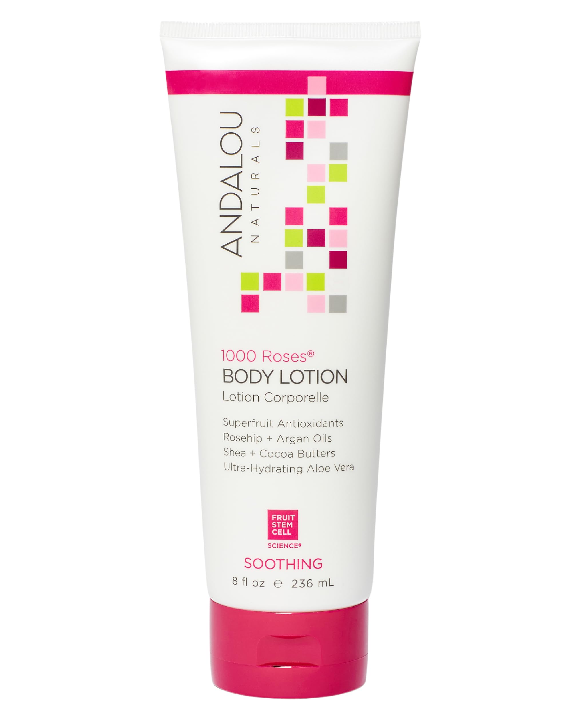 ANDALOU NATURAL (Pack Of 3) Andalou Naturals Body Butter 1000 Roses 8 Oz