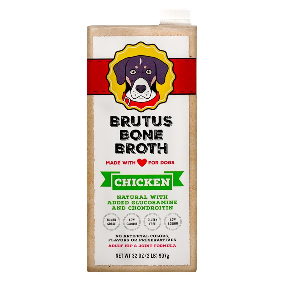 Brutus Broth Bone Chicken Wet Dog Food Broth