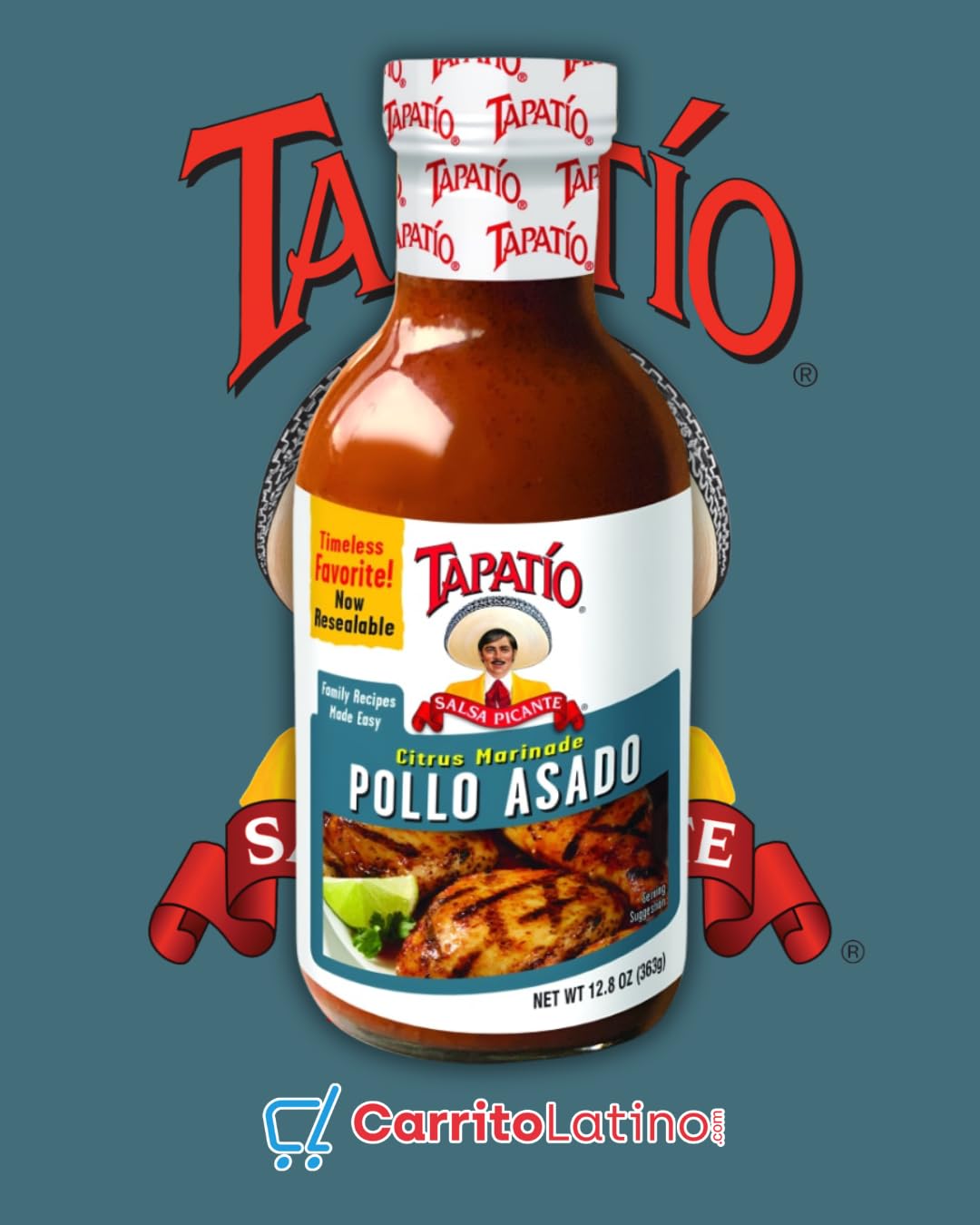 Generic Tapatío Marinade Pollo Asado
