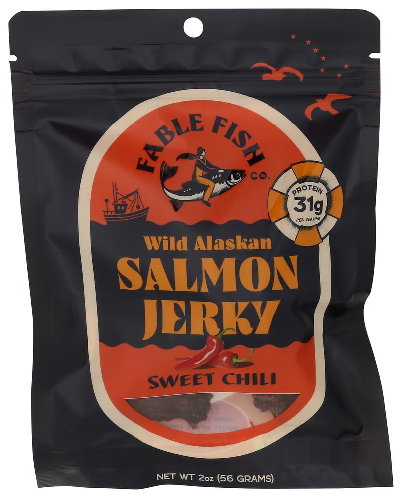 Fable Fish Co Sweet Chili Salmon Jerky