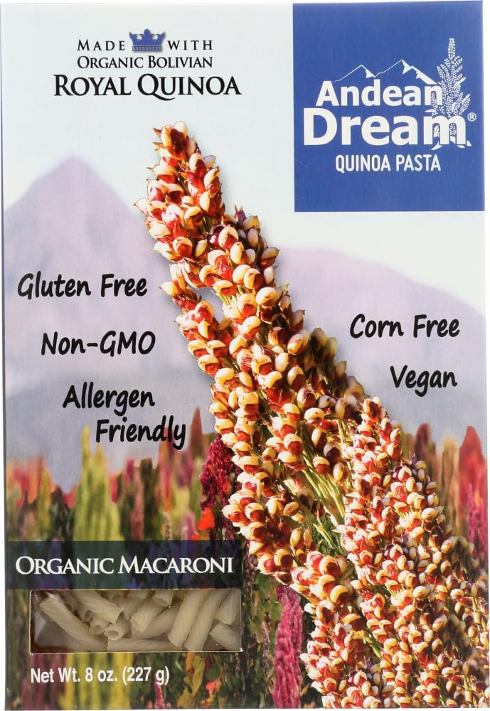 Andean Dream Quinoa Macaroni Short Cut Pasta