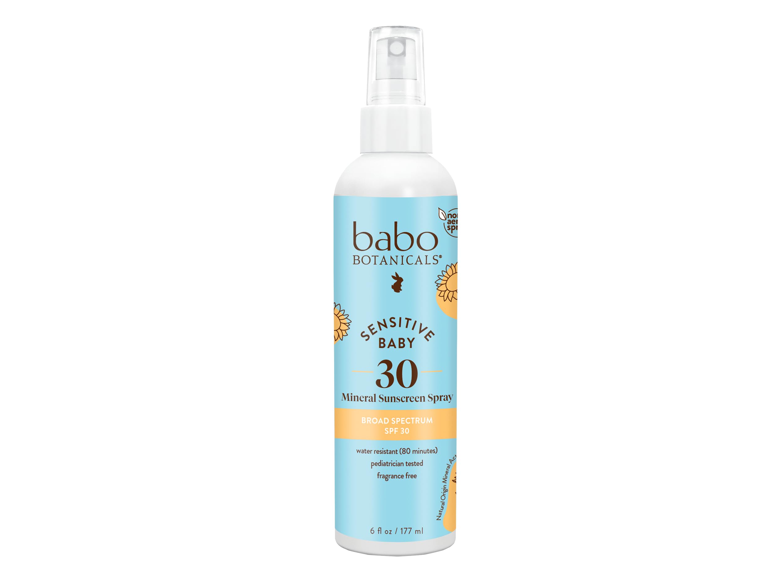 BABOBOTANI (Pack of 4) Babobotani Sunscreen Baby SPF30 6 Oz