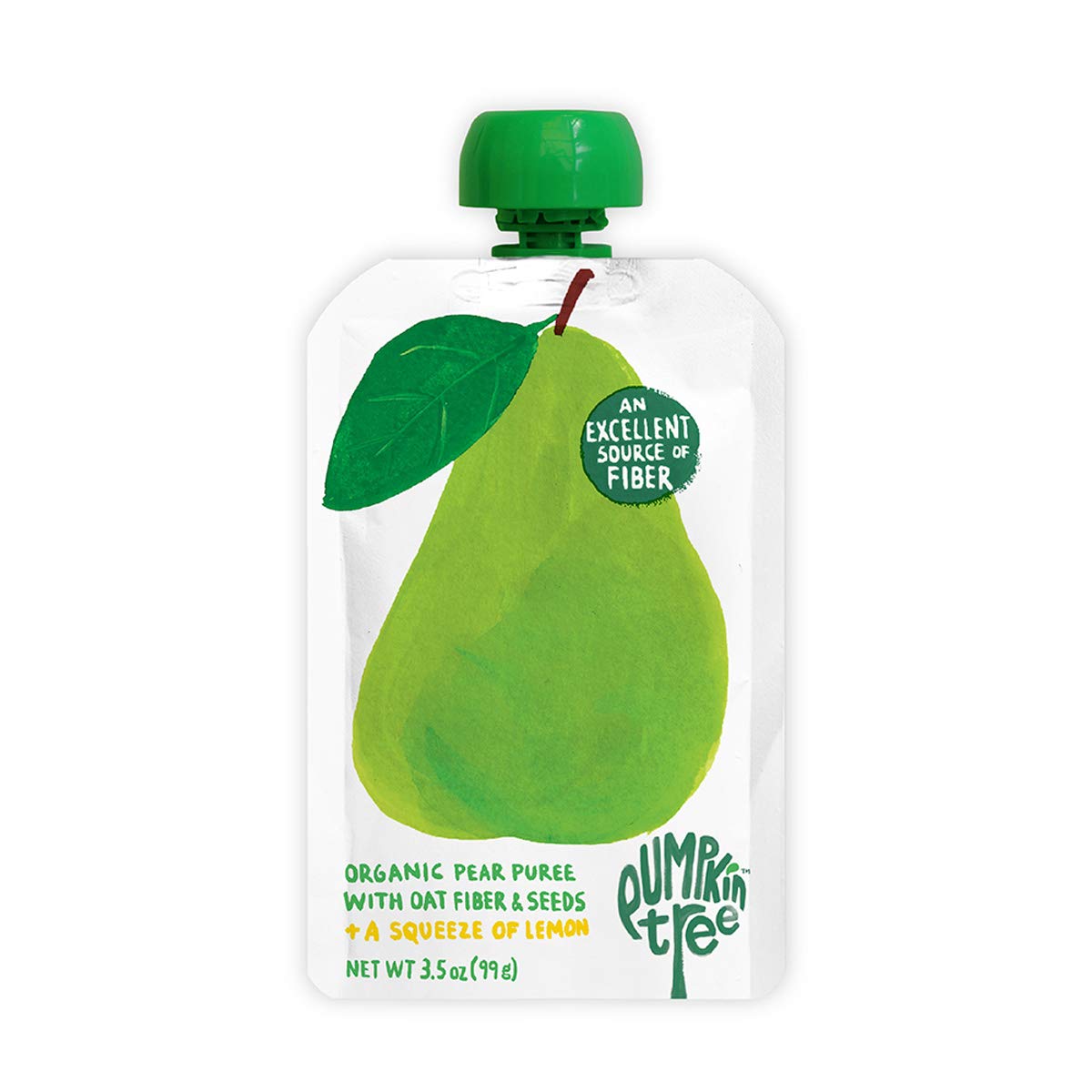 PUMPKIN TREE (Pack of 20) Pumpkin Tree Pear Baby Food Puree with Lemon Hint 3.5 Oz
