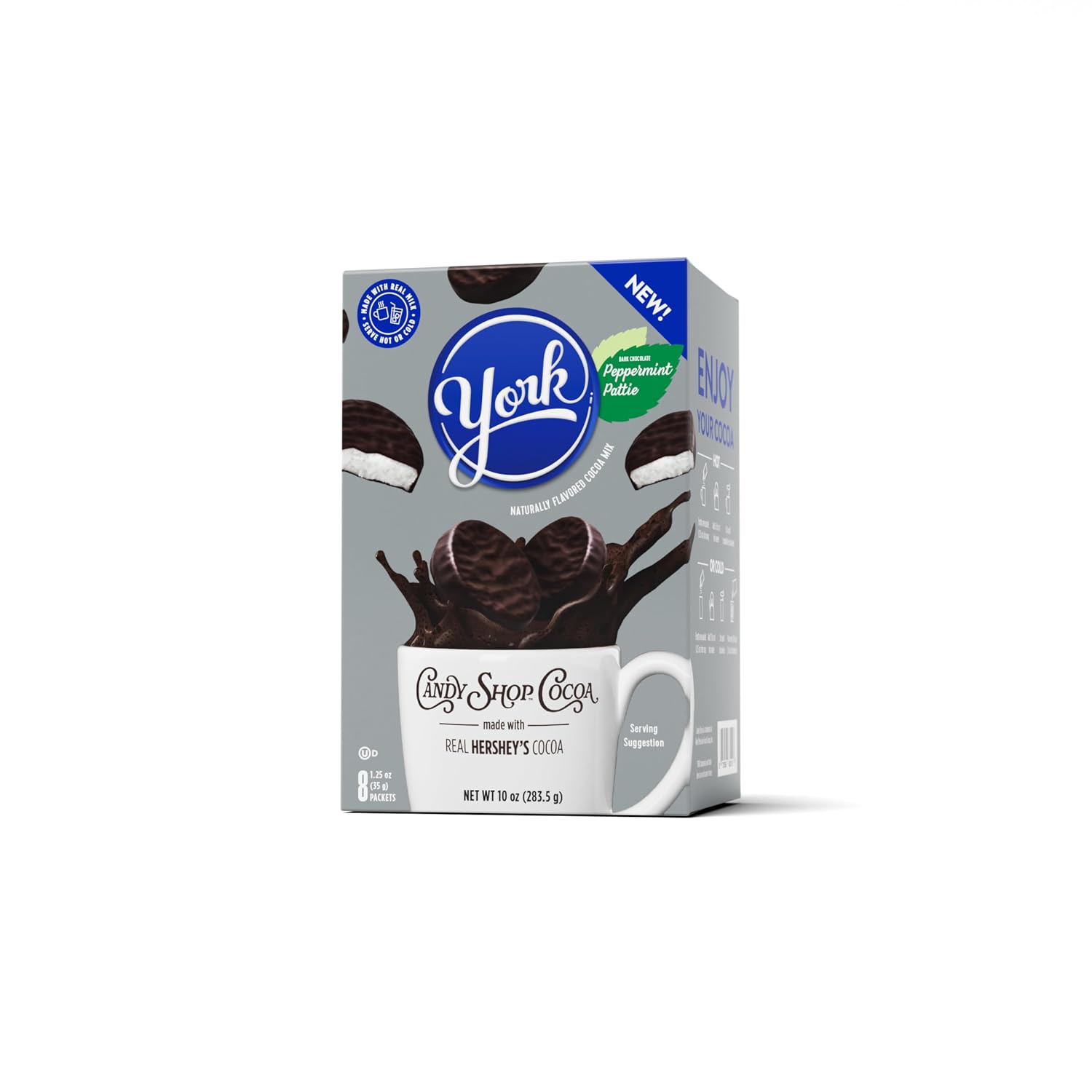 CANDY SHOP COCO (Pack Of 4) Candy Shop Cocoa Cocoa York Peppermint Pattie 10 Oz