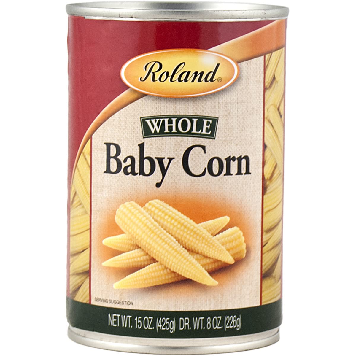 Roland Foods Corn Baby Whole Canned Vegetables