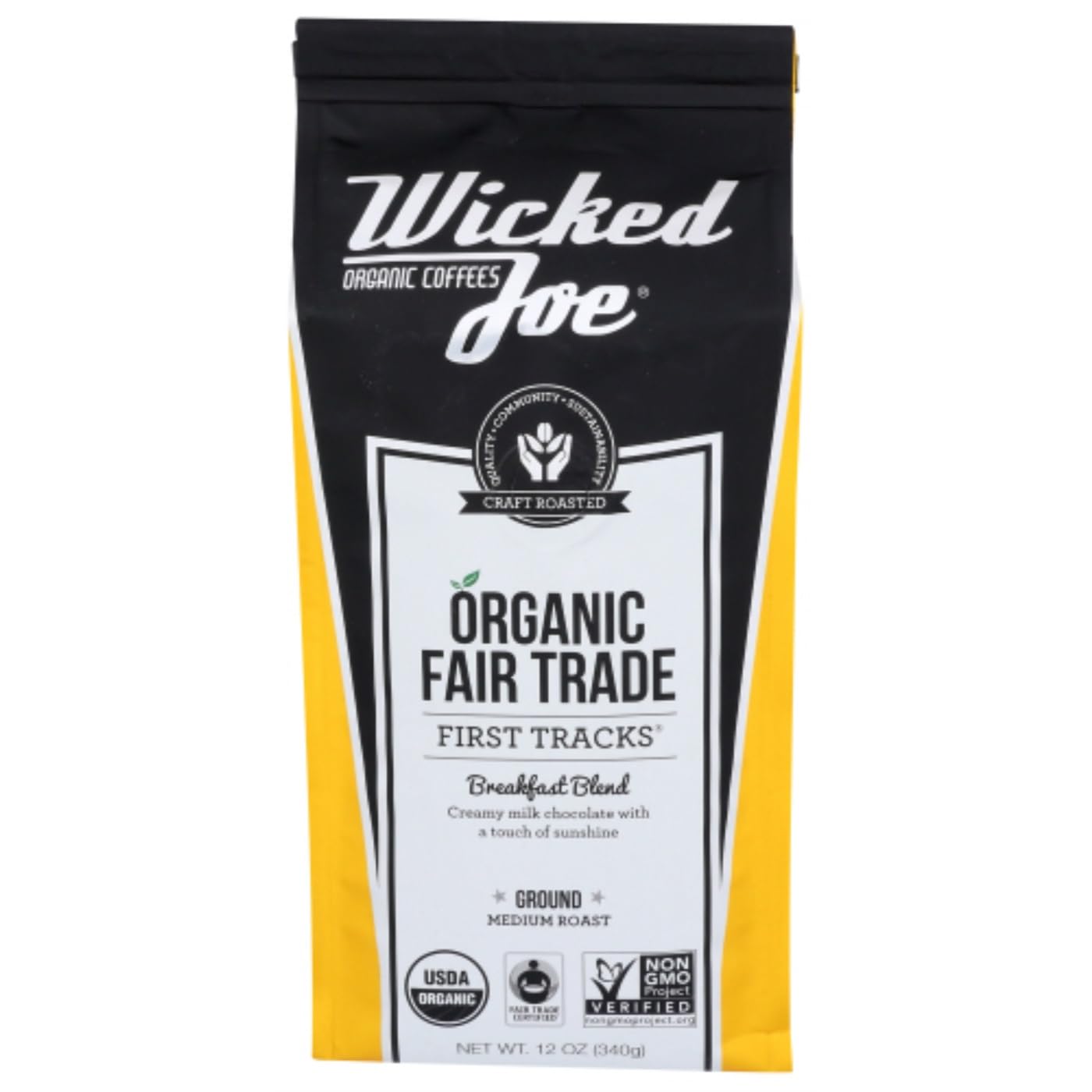 Wicked Joe Coffee Breakfast Blend Ground Coffee