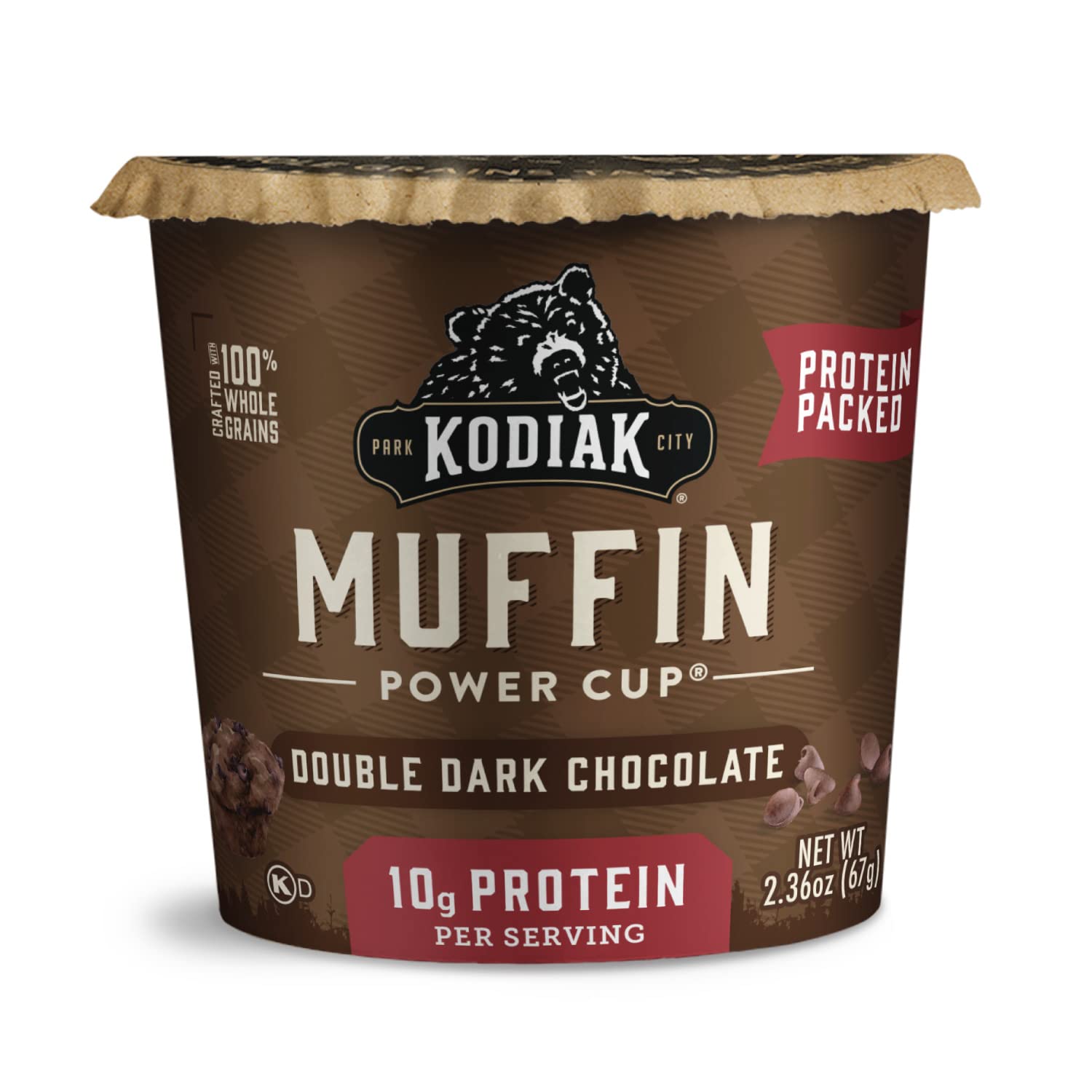 Kodiak Cakes Double Dark Chocolate Muffin Cup Baking Mix
