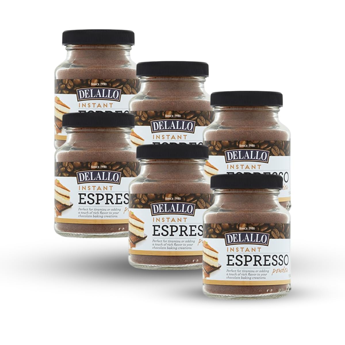 DeLallo Espresso Baking Powder Italian Natural Baking Ingred