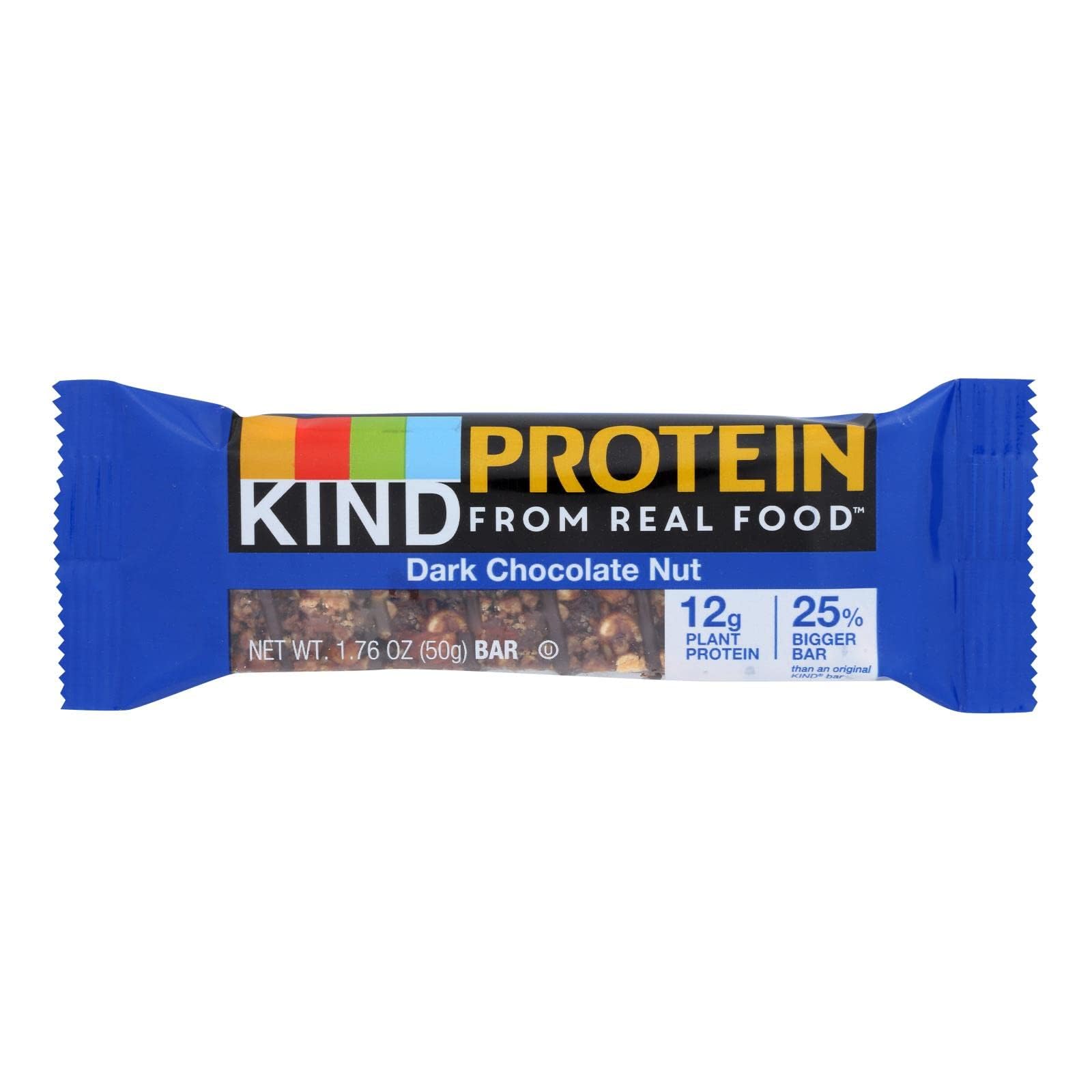 Kind Protein Bars, Double Dark Chocolate Nut, Gluten Free, 12g Protein,1.76oz