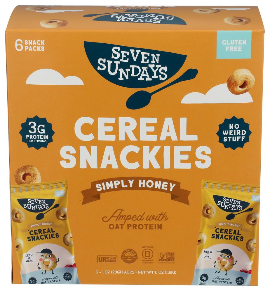 Seven Sundays Cereal Snackie Honey Kid Cereal