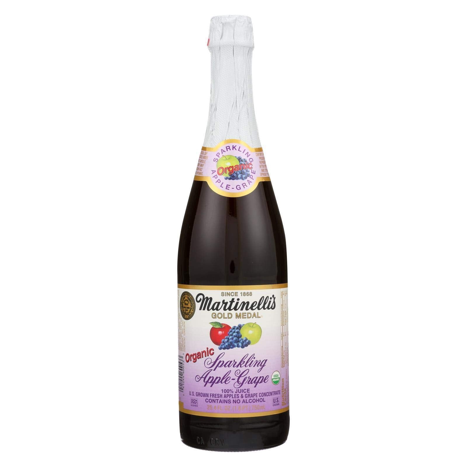 Martinelli's Sparkling Apple Grape Juice Beverage