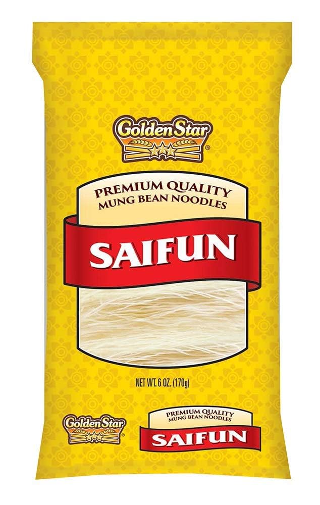 GOLDEN STAR (Pack of 24) Golden Star Noodle Bean Saifun Asian Noodles 6 Oz