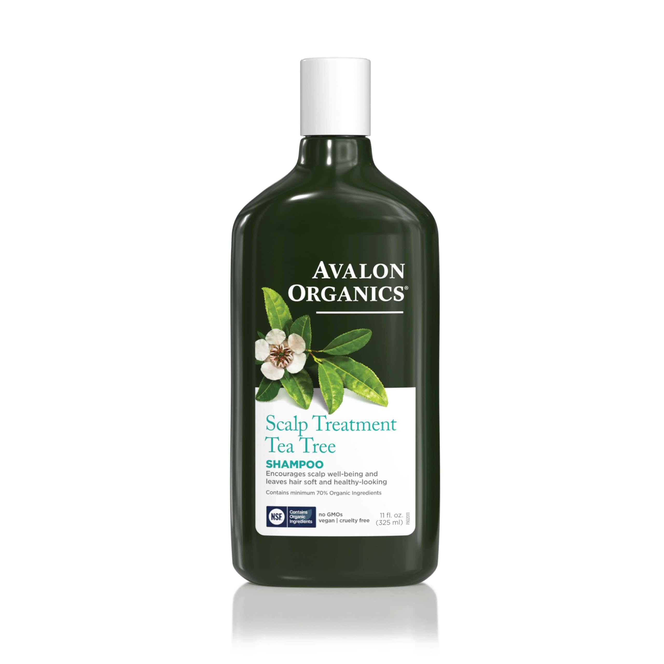 AVALON ORGANICS (Pack of 7) Avalon Organics Scalp Treatment Tea Tree Shampoo 11 Fl Oz