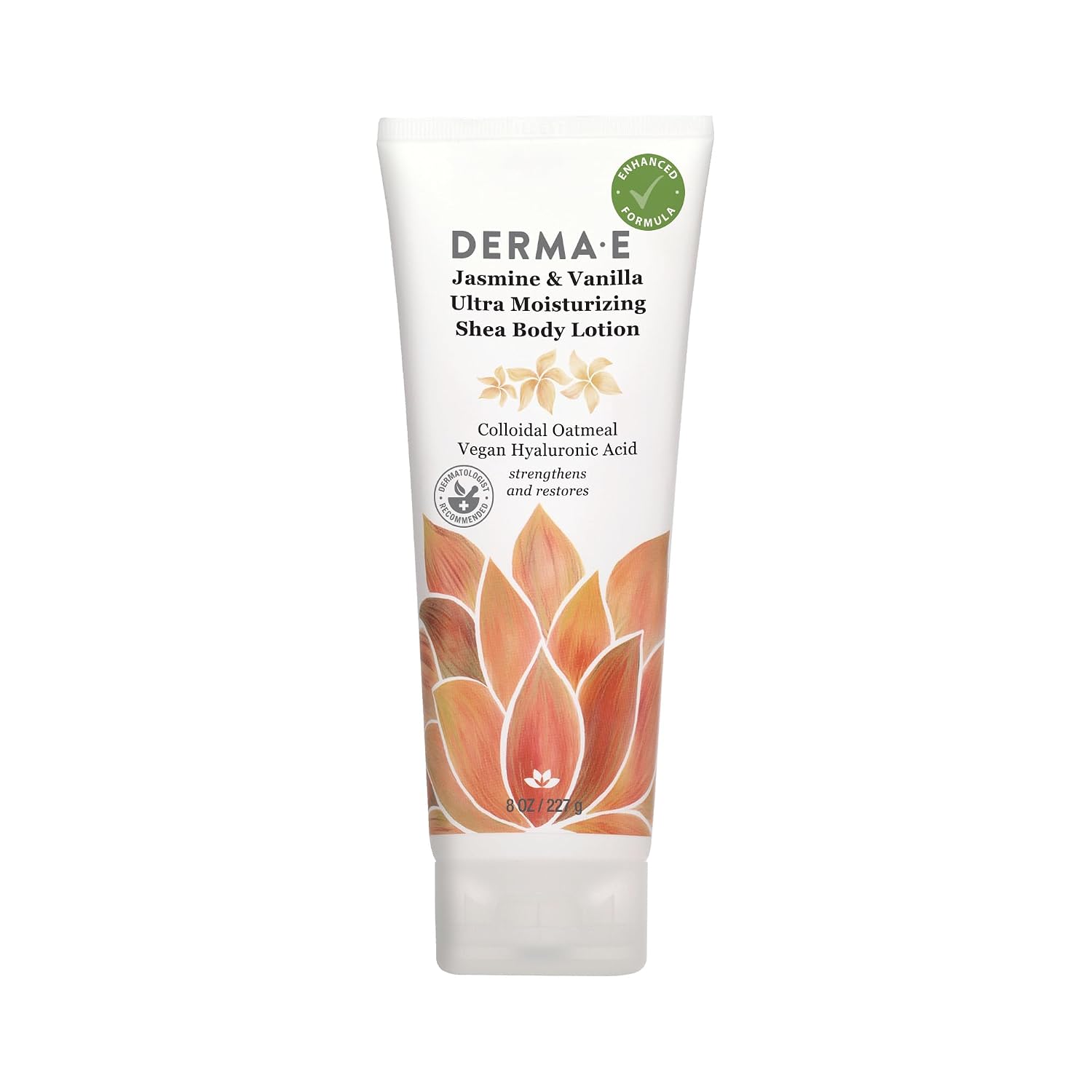 DERMA E (Pack Of 3) Derma E Lotion Body Shea Jasmine Vanilla 8 Oz