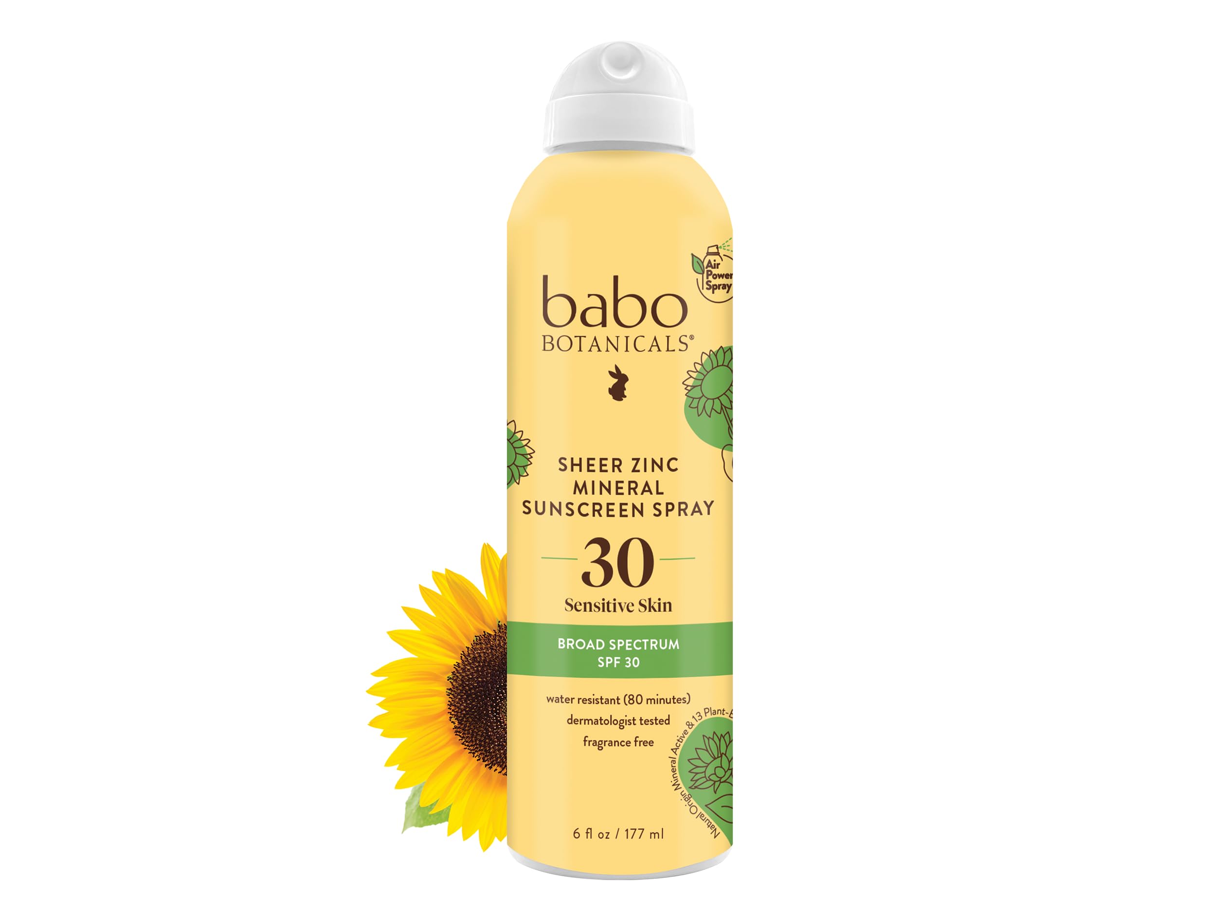 BABOBOTANI (Pack Of 4) Babobotani Sunscreen SPF 30 Zinc SP 6 Oz