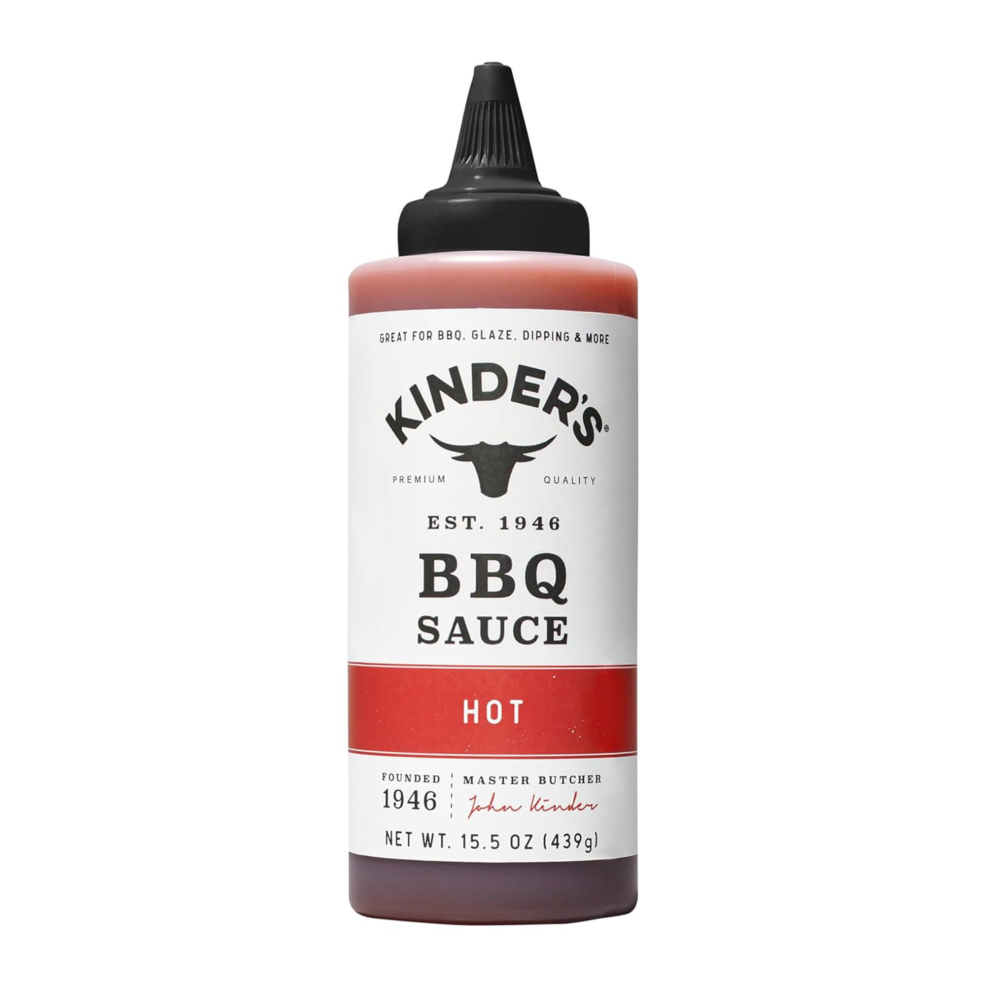 Kinder's Sauce Bbq Hot Squeeze