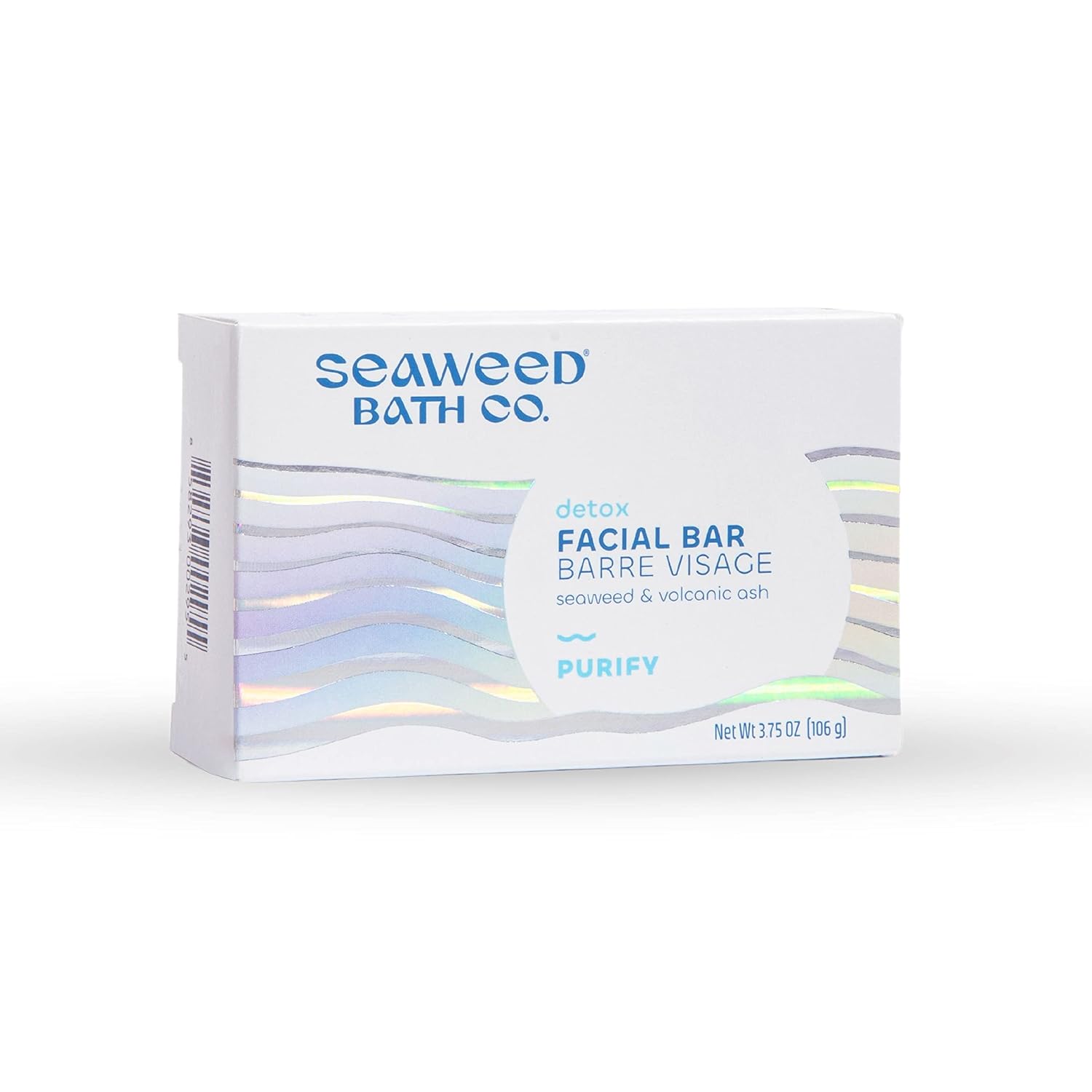 SEAWEED BATH CO (Pack of 12) Seaweed Bath Company Detox Bar Facial Purifying Cleanser 3.75 Fl Oz