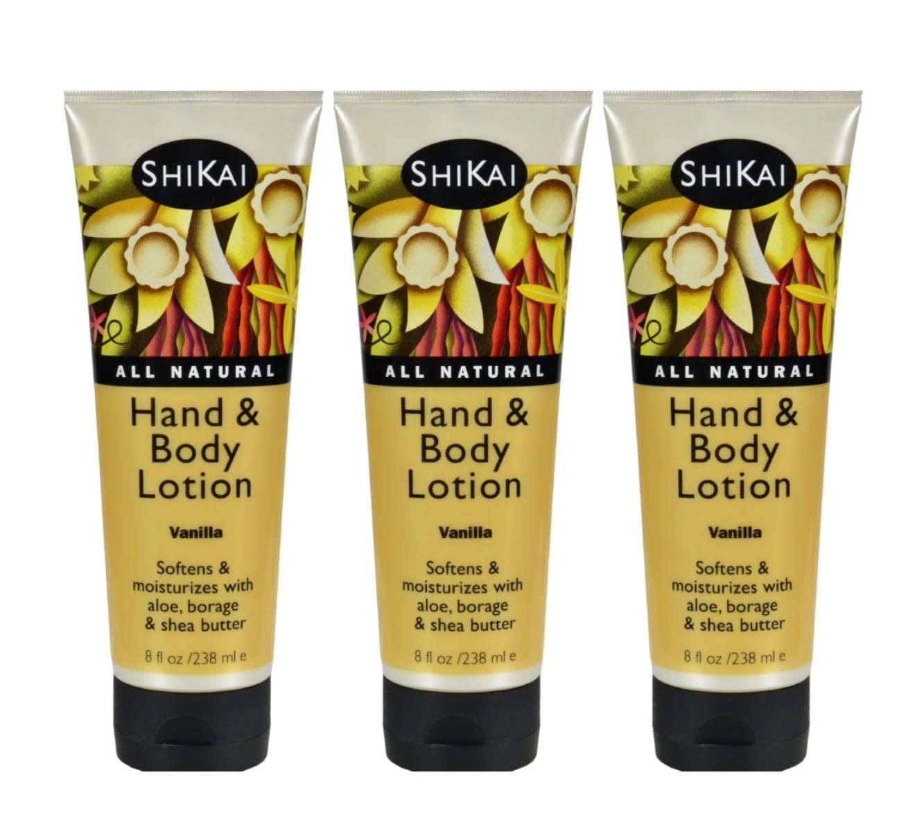 SHIKAI (Pack Of 6) Shikai Lotion Hand&Body Vanilla 8 Oz
