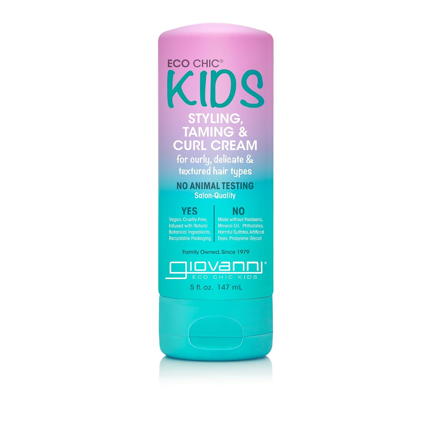 GIOVANNI COSMET (Pack of 9) Giovanni Cosmetic Kids Taming Cream Baby Hair Skin Bath 5 Fl Oz
