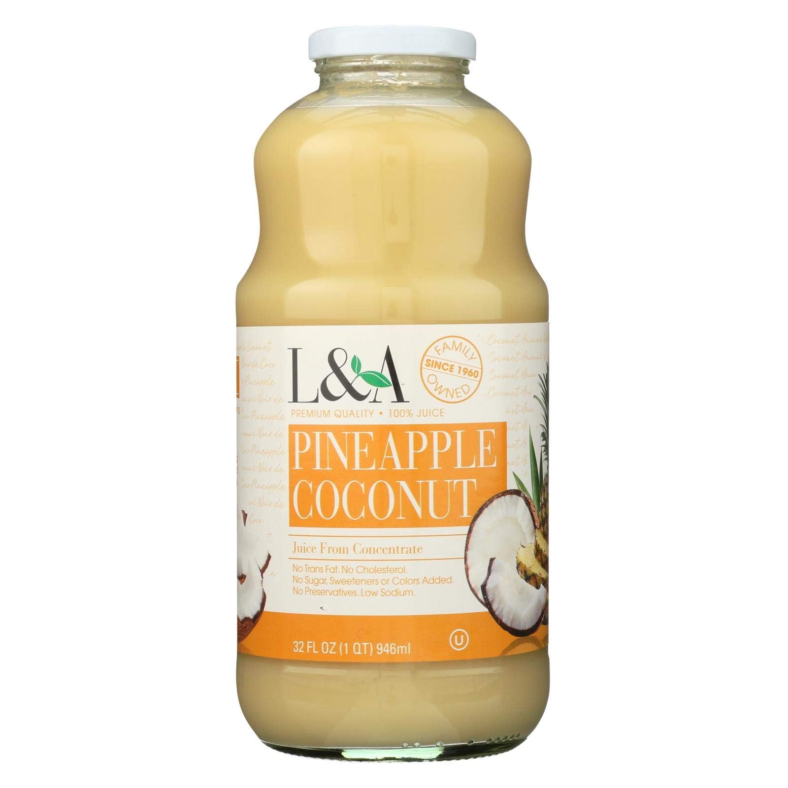 L & A Juice Pineapple Coconut