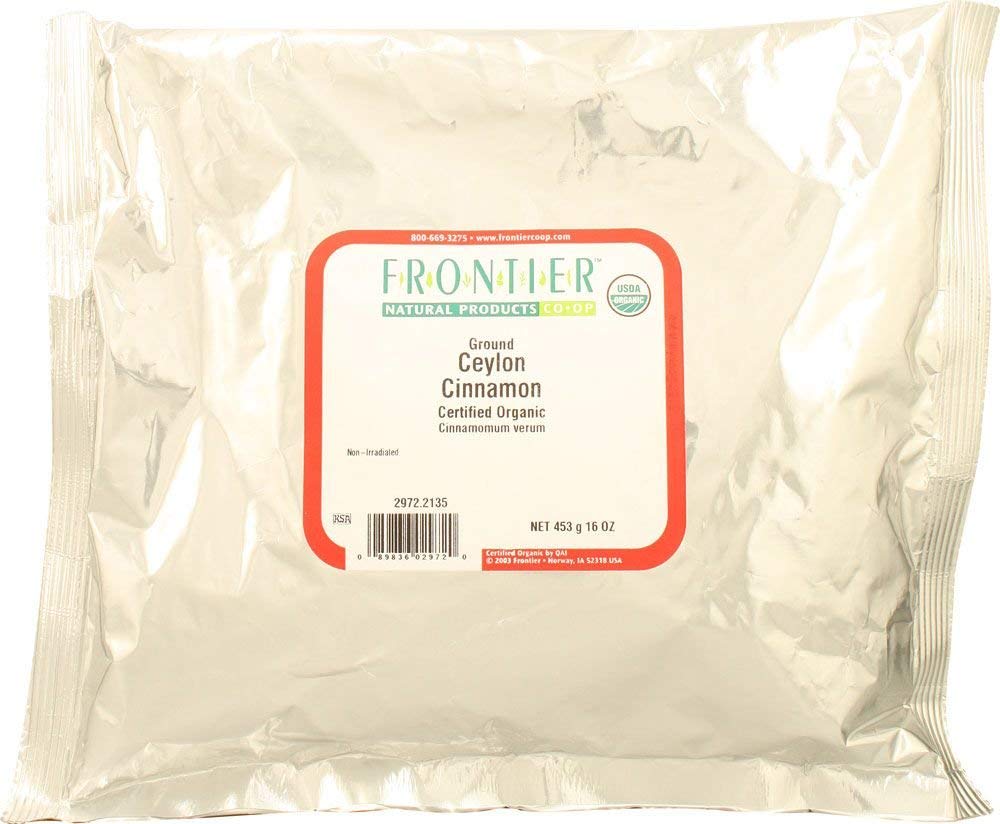 FRONTIER BULK (Pack of 3) Frontier Bulk Cinnamon Powder Cylindrical Organic 16 Oz