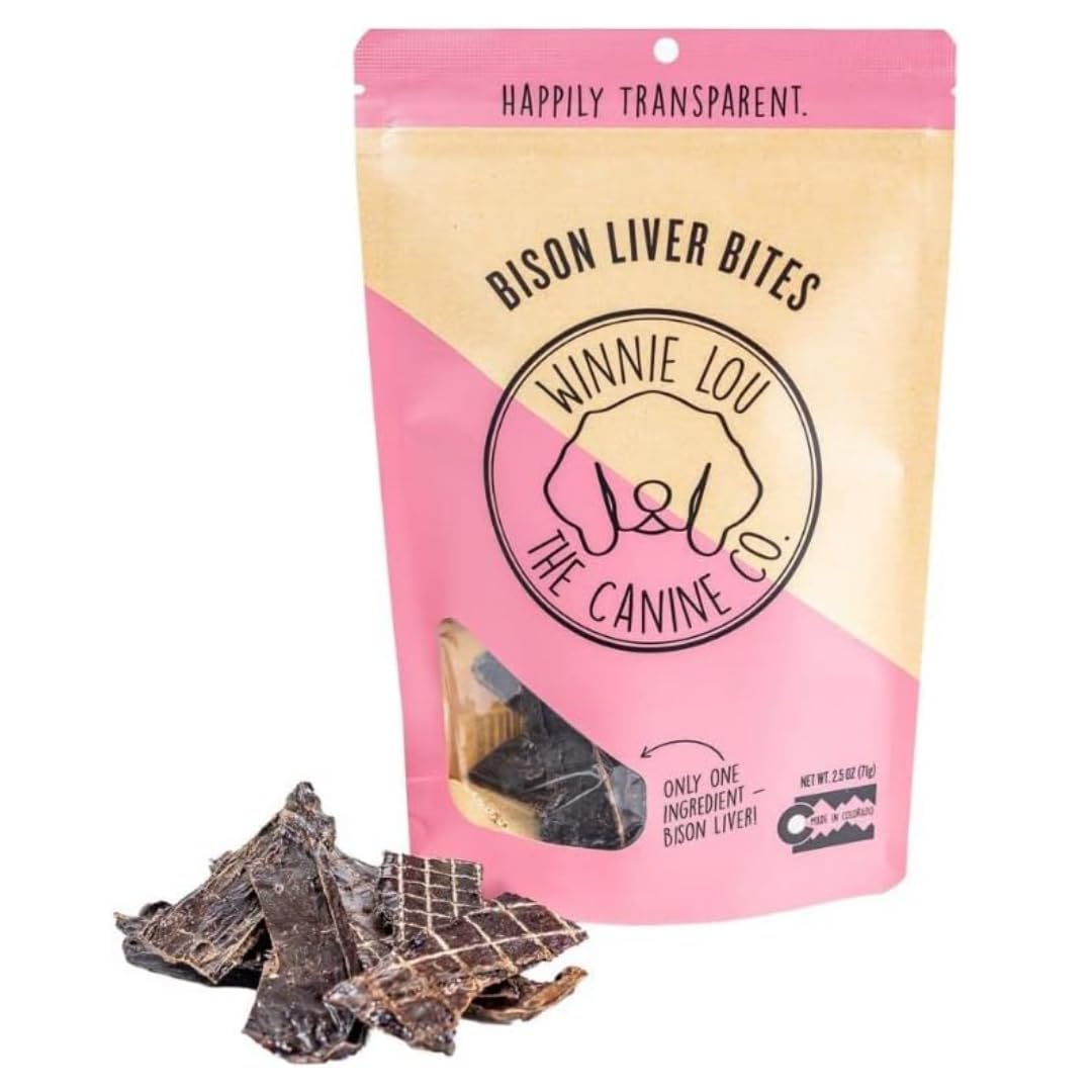 Winni Lou- The CANINE CO LIVER BISON BITES