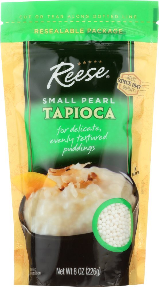 REESE (Pack of 12) Reese Tapioca Pearls Small Bake Ingredients Natural 8 Oz