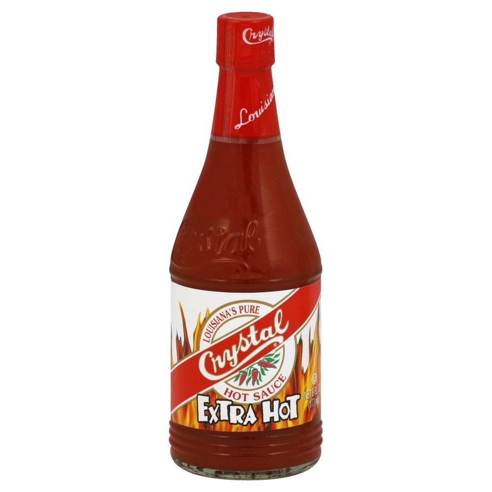CRYSTAL (Pack of 36) Crystal Hot Sauce Hot Sce Xhot Hot 6 Oz