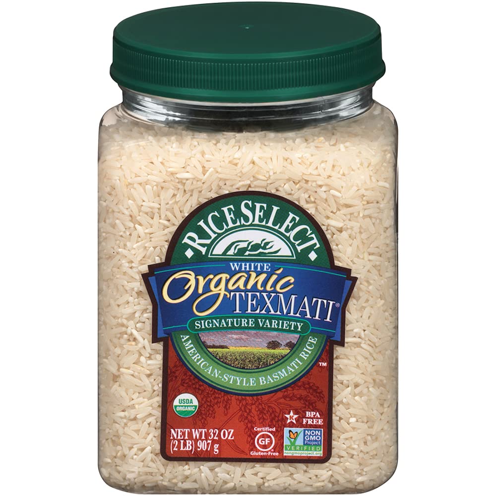 Riceselect White Rice Jar Organic
