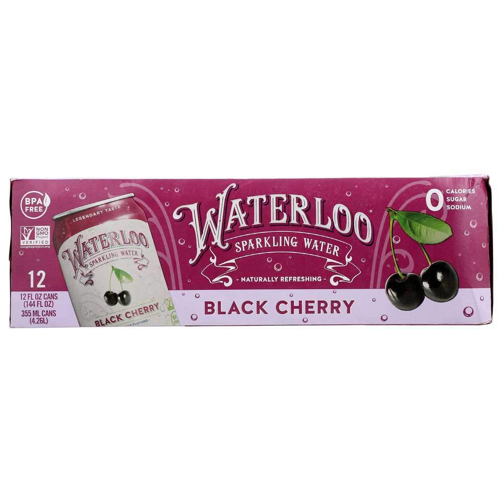 Waterloo Sparkling Water Cherry Flavored Sparkling Water