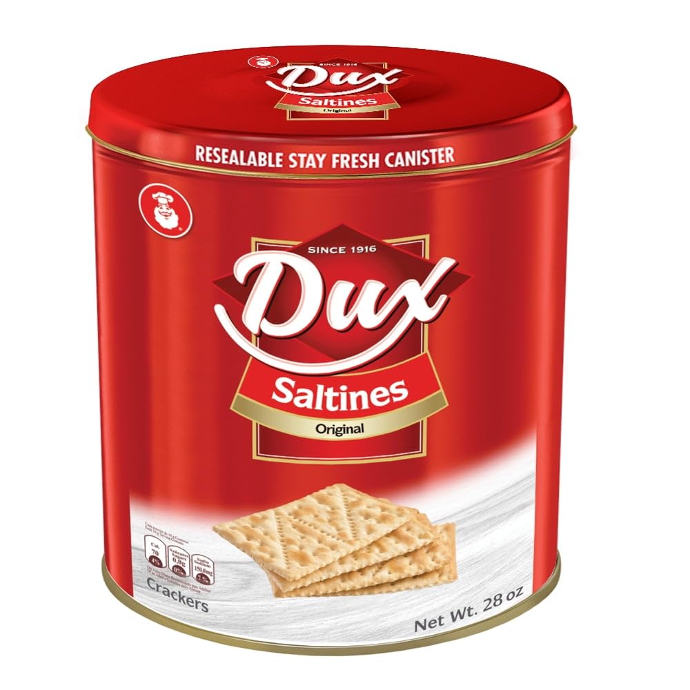 Dux Saltine Crackers Can Authentic Spanish