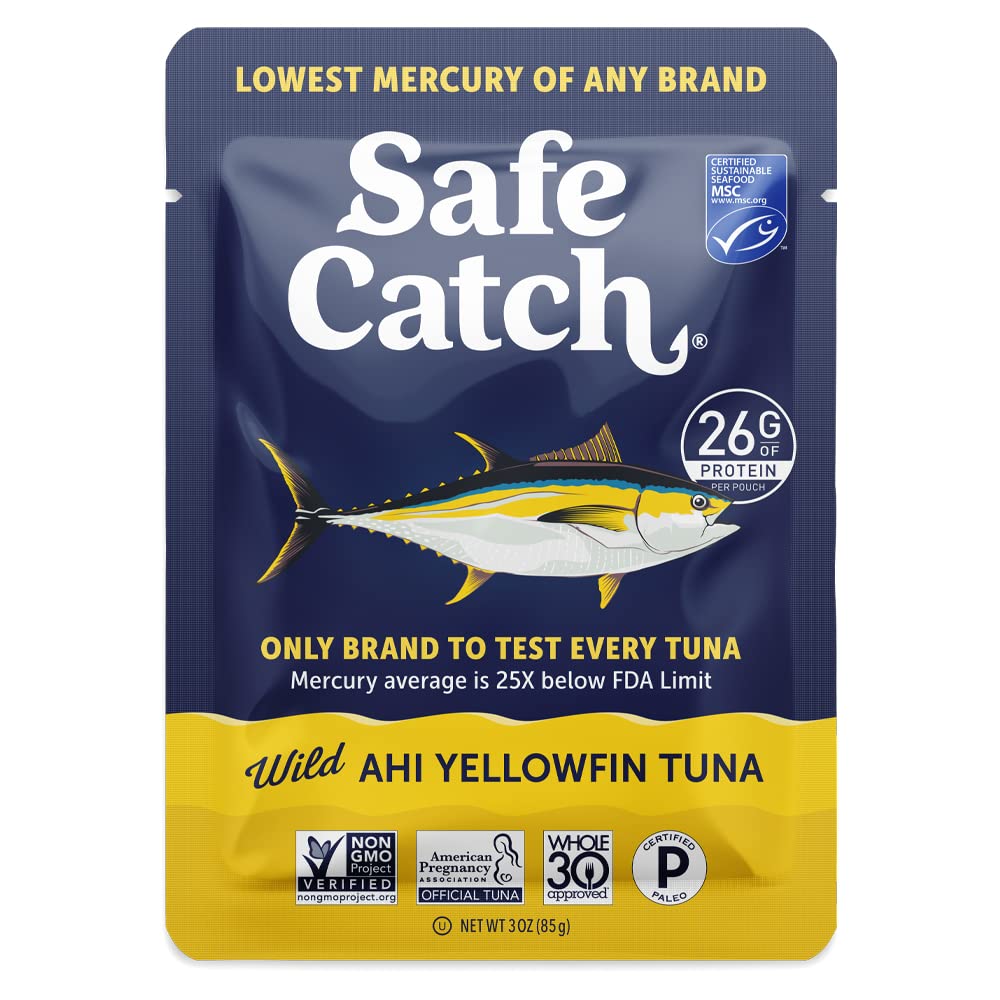 Safecatch Safe Catch Yellowfin Tuna in Water Natural Sea Salt