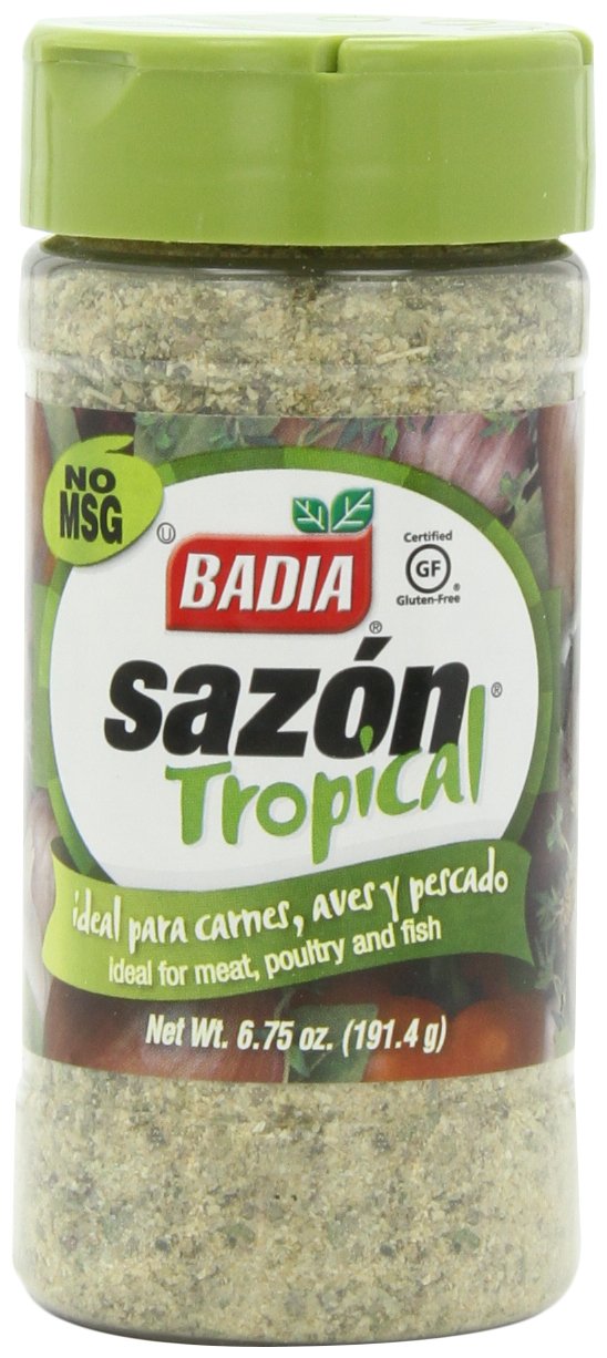 BADIA (Pack of 18) Badia Sazon Meat Poultry & Fish Seasoning Blend 6.75 Oz