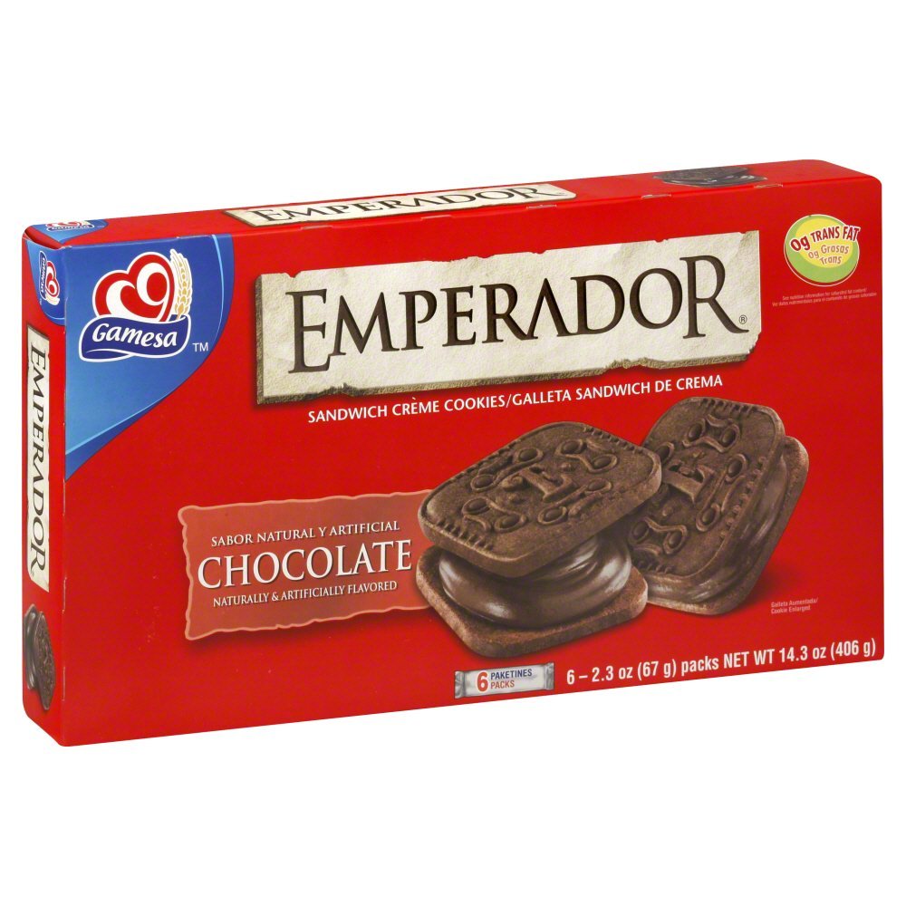 Gamesa Cookie Emperador Chocolate Cookie Dessert
