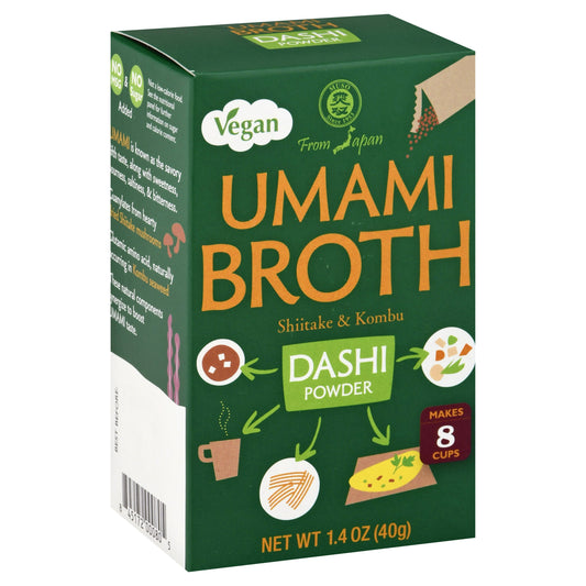 Muso From Japan Broth Umami Vegan 1.4 Oz Pack of 6