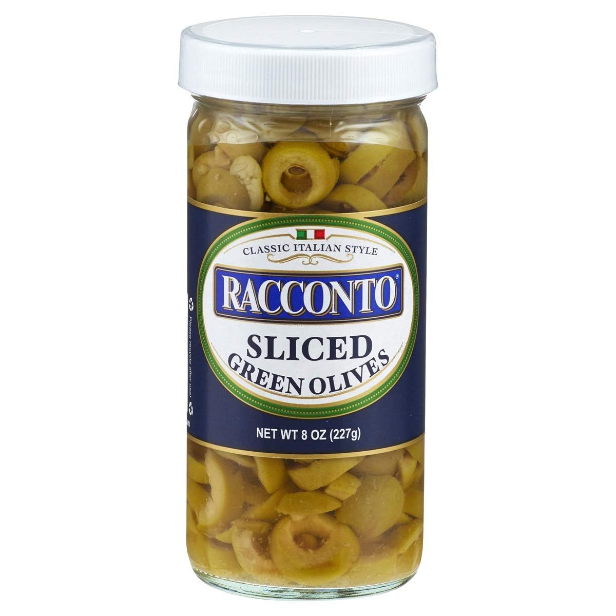 Racconto Green Sliced Olives Olives Pickles
