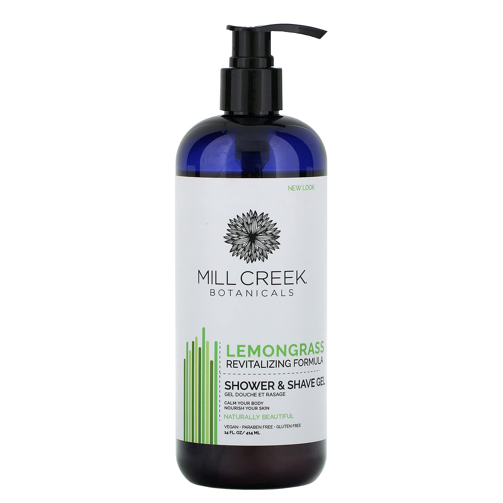 MILLCREEK (Pack Of 9) Millcreek Shower & Shave Gel Lemongrass 14 Oz